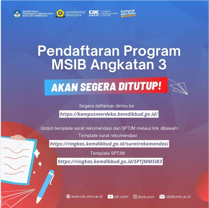 Informasi Pendaftaran Program Magang Dan Studi Independen Bersertifikat